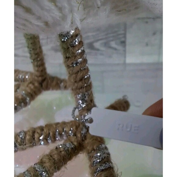 Target Wondershop Spritz Bird 2019 RUE White Featherly Hat Scarf Holiday Decor - Picture 4 of 15